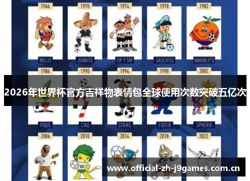 2026年世界杯官方吉祥物表情包全球使用次数突破五亿次 2026年世界杯官方吉祥物表情包全球使用次数突破五亿次